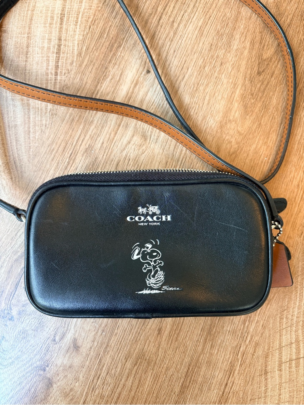 Coach X Peanuts Snoopy Crossbody